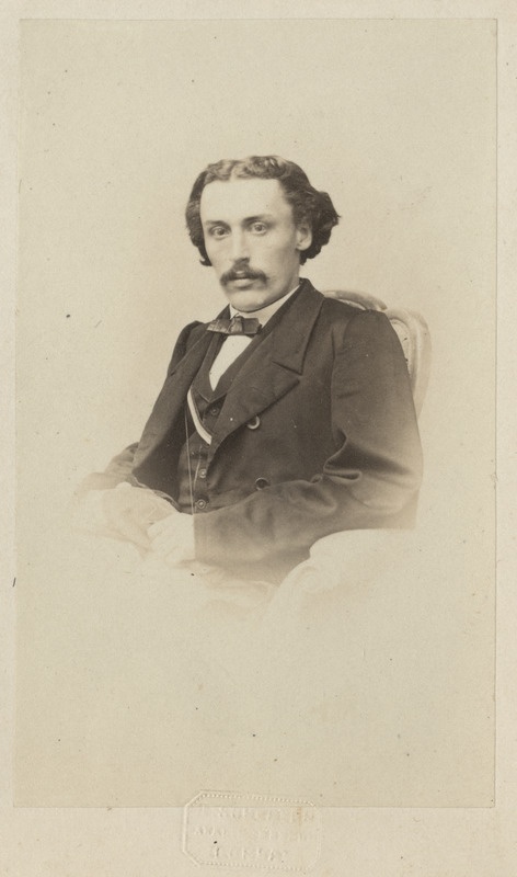 Korporatsioon "Estonia" liige Alexander Stillmark, portreefoto