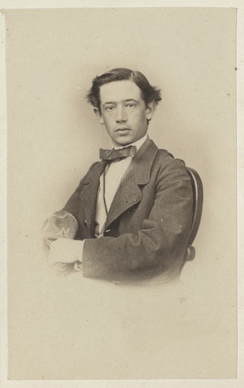 Korporatsioon "Estonia" liige Karl Hoerschelmann, portreefoto