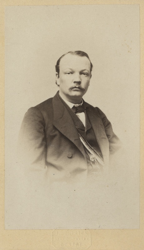 Korporatsioon "Estonia" liige Ewald Schmeling, portreefoto