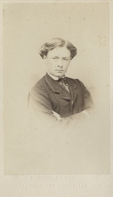 Arvatavasti korporatsioon "Estonia" liige Georg Kowaltzig, portreefoto  duplicate photo