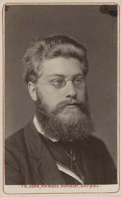 Korporatsioon "Estonia" liige Woldemar Adelheim, portreefoto  duplicate photo