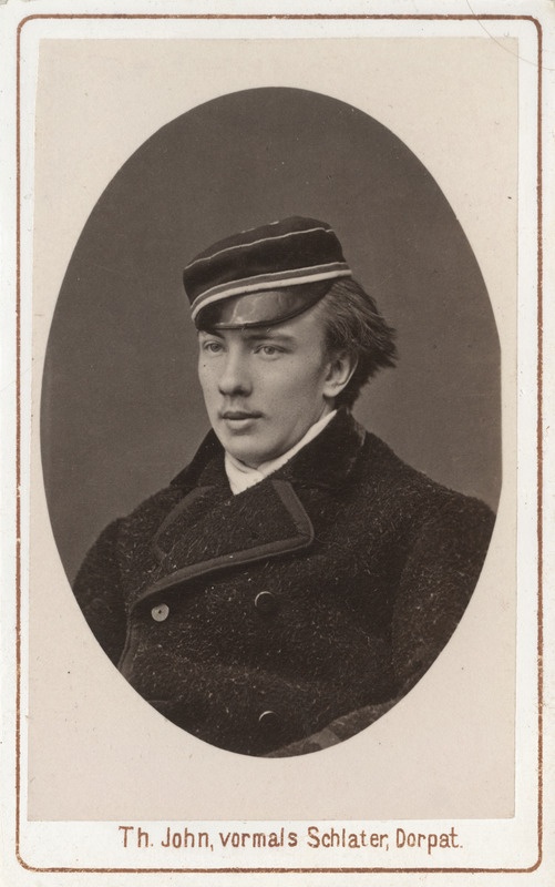 Korporatsioon "Estonia" liige Walter von Samson-Himmelstjerna, portreefoto