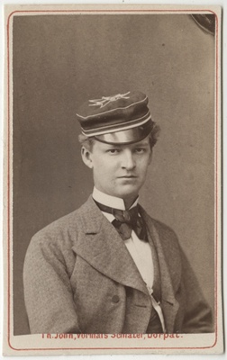 Korporatsioon "Estonia" liige krahv Emil Igelstrom, portreefoto  duplicate photo