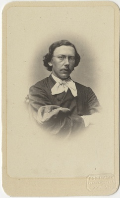 Korporatsioon "Estonia" liige Edmund von Ditmar, portreefoto  duplicate photo