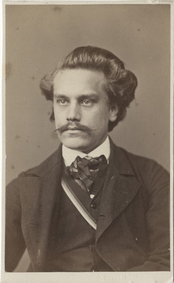 Korporatsioon "Estonia" liige Edmund Adelheim, portreefoto  duplicate photo