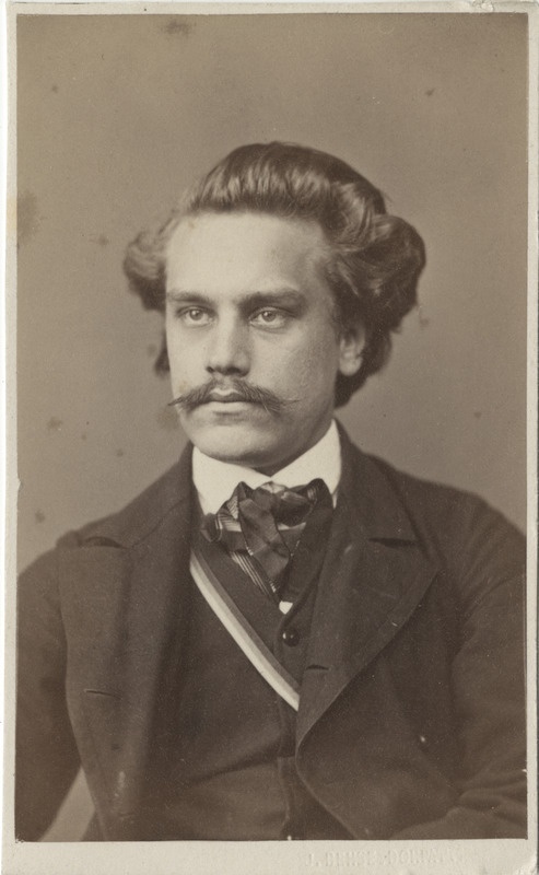 Korporatsioon "Estonia" liige Edmund Adelheim, portreefoto