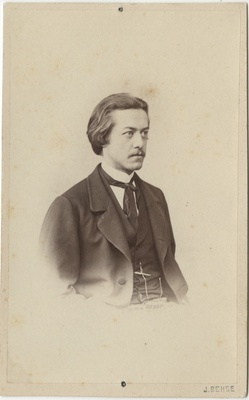 Korporatsioon "Estonia" liige parun Richard Rosen, portreefoto  duplicate photo