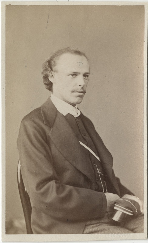 Korporatsioon "Estonia" liige Georg von Peetz, portreefoto