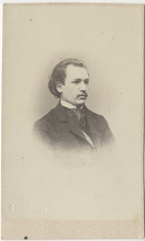 Korporatsioon "Estonia" liige Alexander von Antropoff, portreefoto