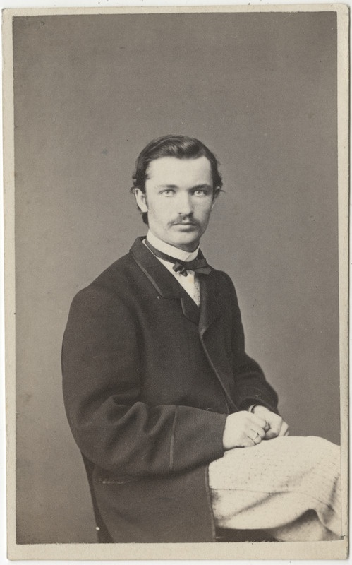 Korporatsioon "Estonia" liige Conrad (Konrad) Freifeldt, portreefoto