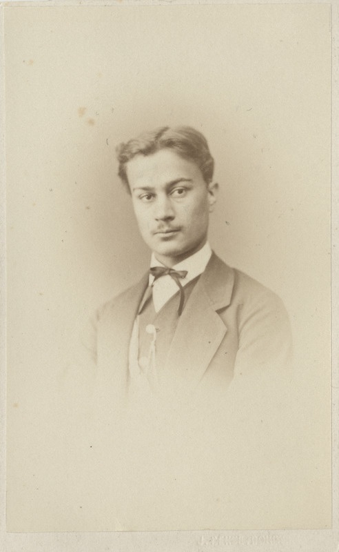 Korporatsioon "Estonia" liige Konstantin von Traubenberg, portreefoto