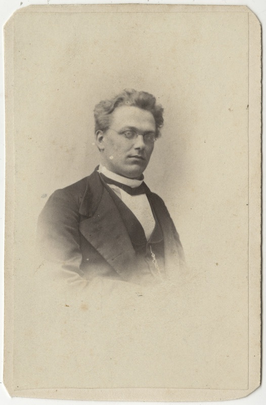 Korporatsioon "Estonia" liige Gerhard Pahnsch, portreefoto