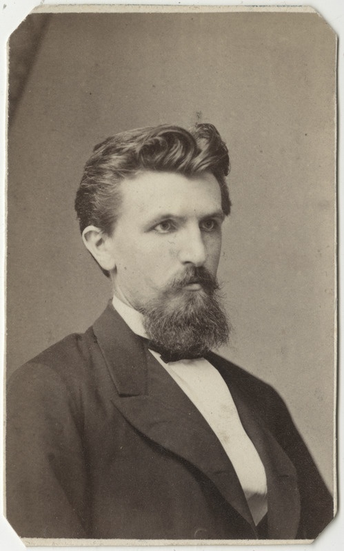 Korporatsioon "Estonia" liige Richard Hausmann, portreefoto