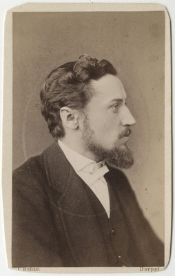 Korporatsioon "Estonia" liige Nikolai Demin, portreefoto  duplicate photo