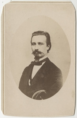 Korporatsioon "Estonia" liige Adolf Pohl, portreefoto  duplicate photo