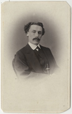 Korporatsioon "Estonia" liige Alexander Stillmark, portreefoto  duplicate photo