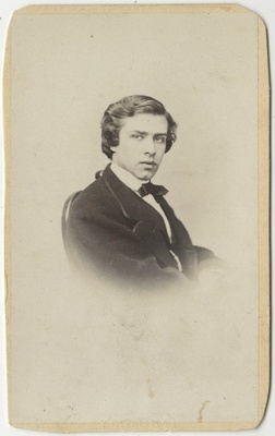 Korporatsioon "Estonia" liige Woldemar von Müller, portreefoto  duplicate photo