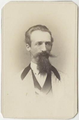 Korporatsioon "Estonia" liige Rudolf von Gruenewaldt, portreefoto  duplicate photo