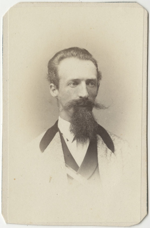 Korporatsioon "Estonia" liige Rudolf von Gruenewaldt, portreefoto