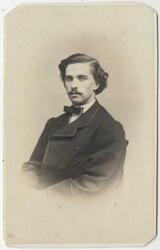 Määratlemata korporatsioon "Estonia" liige, portreefoto