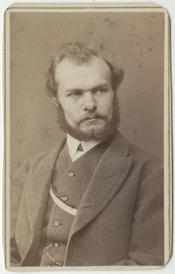 Korporatsioon "Estonia" liige krahv Alexander Cronhjelm (af Hakunge), portreefoto  duplicate photo