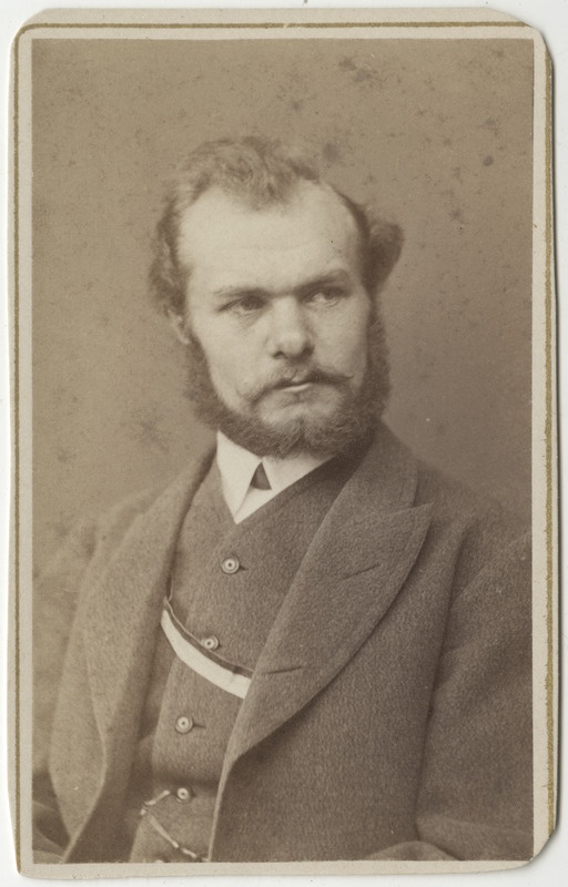 Korporatsioon "Estonia" liige krahv Alexander Cronhjelm (af Hakunge), portreefoto