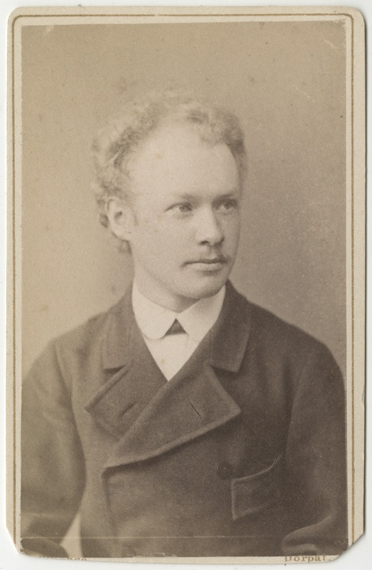 Korporatsioon "Estonia" liige Friedrich Veh, portreefoto