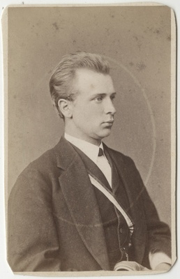 Korporatsioon "Estonia" liige Konstantin Winkler, portreefoto  duplicate photo