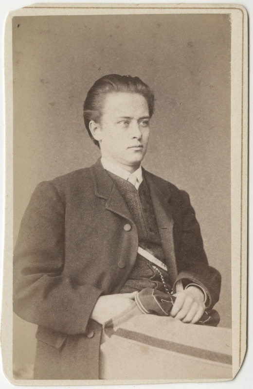 Korporatsioon "Estonia" liige Alexander Selenkoff, portreefoto