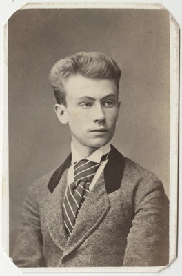 Korporatsioon "Estonia" liige William Frey, portreefoto  duplicate photo