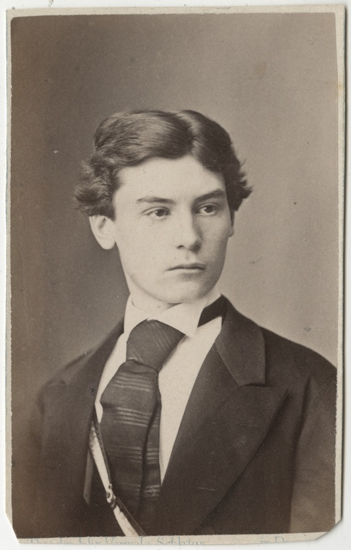 Korporatsioon "Estonia" liige Bronislaw von Guzkowski, portreefoto