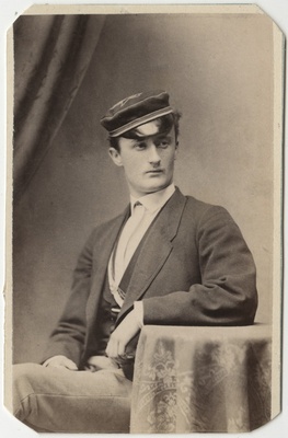 Korporatsioon "Estonia" liige parun Ernst Tiesenhausen, portreefoto  duplicate photo