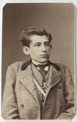 Korporatsioon "Estonia" liige Karl Luther, portreefoto  duplicate photo