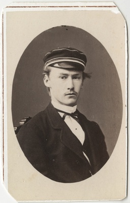 Korporatsioon "Estonia" liige Karl Hasselblatt, portreefoto  duplicate photo