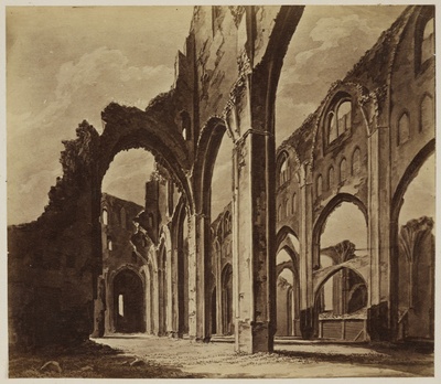 Tartu Toomkiriku varemed, repro  duplicate photo