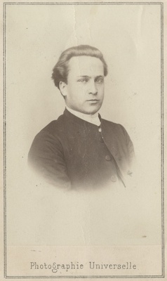 Korporatsioon "Estonia" liige Adolf Lockenberg, portreefoto  duplicate photo