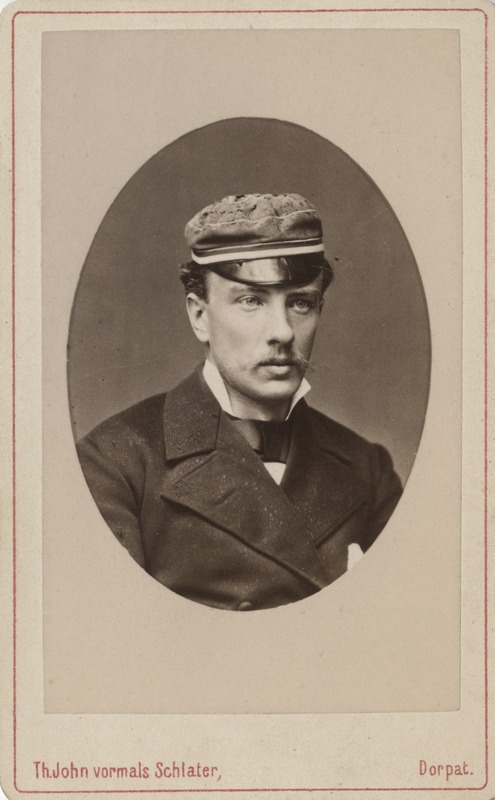 Arvatavasti korporatsioon "Estonia" liige Walter von Samson-Himmelstjerna, portreefoto