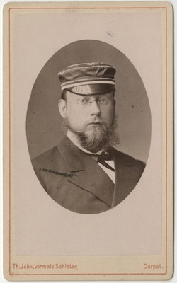 Korporatsioon "Estonia" liige krahv Michael Sollogub, portreefoto  duplicate photo