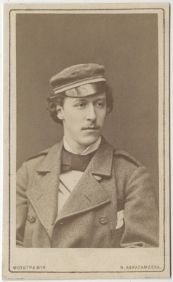 Korporatsioon "Estonia" liige Alfred Striedter, portreefoto  duplicate photo