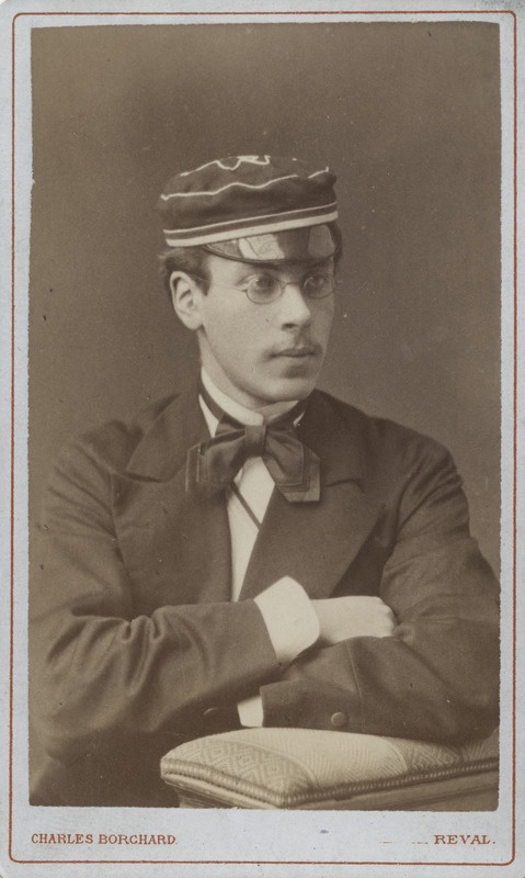 Korporatsioon "Estonia" liige Martin Krause, portreefoto