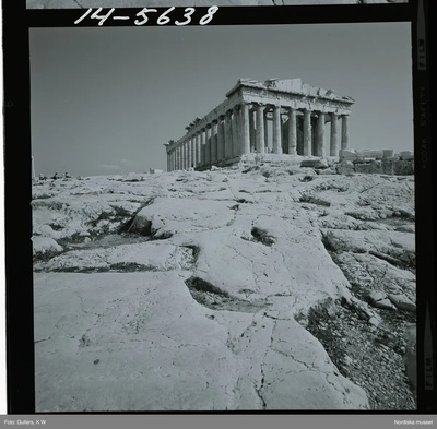 2795 Grekland Akropolis med runierna av  templet Parthenon.  duplicate photo
