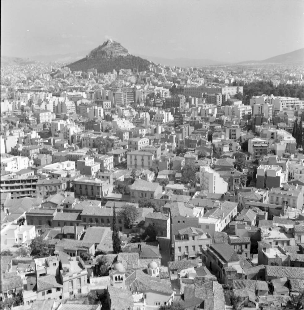 Athen: von der Akropolis auf die Stadt und Lykavittos -