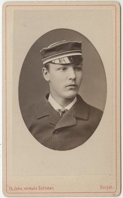 Korporatsioon "Estonia" liige Heinrich Arronet, portreefoto  duplicate photo