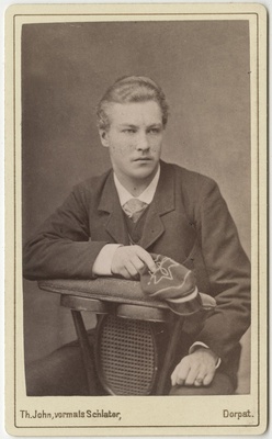 Korporatsioon "Estonia" liige Clas von Ramm, portreefoto  duplicate photo