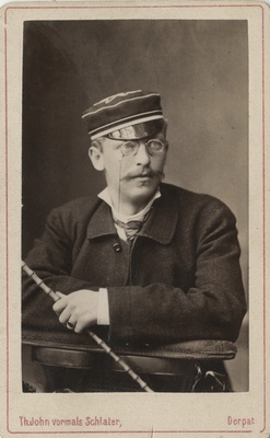 Korporatsioon "Estonia" liige Ernst von Rennenkampff, portreefoto  duplicate photo