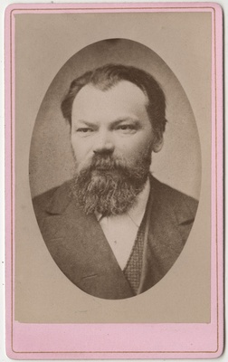 Tartu Ülikooli hügieeni ja kohtuarstiteaduse professor Bernhardt Körber, portreefoto  duplicate photo