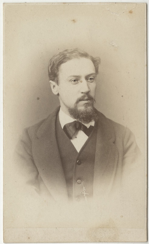 Korporatsioon "Estonia" liige Nikolai Demin, portreefoto