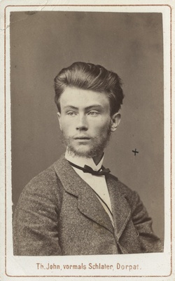 Korporatsioon "Estonia" liige William Frey, portreefoto  duplicate photo