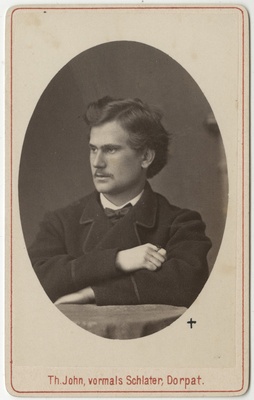 Korporatsioon "Estonia" liige Woldemar Sesemann, portreefoto  duplicate photo