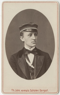 Korporatsioon "Estonia" liige Leo Alexejew, portreefoto  duplicate photo